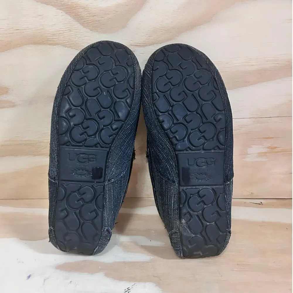 UGG Australia - Ascot - Moccasin Slipper - Gray - Men's - 10 - S/N 1011738
